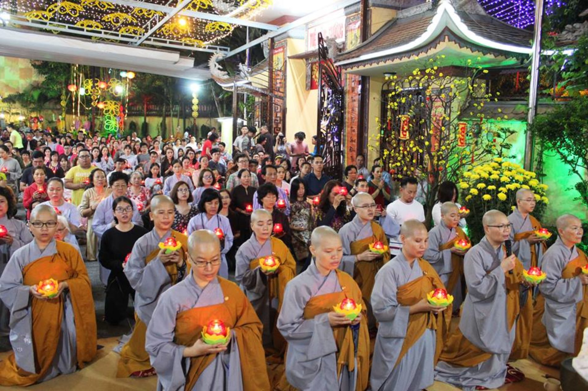 Chương trình đón xuân Kỷ Hợi tại Quan Âm Tu Viện